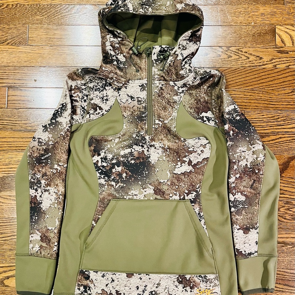 SHE Outdoor Camouflage Half-Zip Hoodie – XS